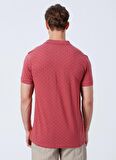 Lee Cooper Polo Yaka Desenli Gül Kurusu Erkek T-Shirt 222 LCM 242060 POLITE