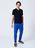 Lee Cooper Polo Yaka Desenli Lacivert Erkek T-Shirt 222 LCM 242061 MIXED
