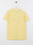 Lee Cooper Sarı Erkek Çocuk Bisiklet Yaka Kısa Kollu Baskılı T-Shirt 222 LCB 242022 SURFING SARI