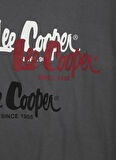 Lee Cooper Baskılı Açık Füme Erkek Çocuk T-Shirt 222 LCB 242023 HENRI A.FUME