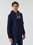 Lee Cooper O Yaka Açık Lacivert Erkek Sweatshırt 231 LCM 241010 NEWBLEND A.LACIVERT