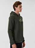 Lee Cooper O Yaka Haki Erkek Sweatshırt 231 LCM 241011 NEWDWA