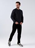 Lee Cooper O Yaka Kahve Erkek Sweatshırt 231 LCM 241011 NEWDWADE KAHVE