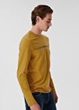 Lee Cooper O Yaka Baskılı Hardal Erkek T-Shirt 231 LCM 242005 JASON