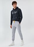 Lee Cooper Normal Gri Melanj Erkek Eşofman Altı 231 LCM 227001 VICTORS GRÄ° MELANJ