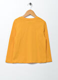 Lee Cooper Baskılı Hardal Erkek Çocuk T-Shirt 231 LCB 242001 BRADO HARDAL