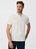 Lee Cooper O Yaka Beyaz Erkek T-Shirt 222 LCM 242079 HUGE BEYAZ