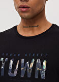 Lee Cooper O Yaka Siyah Erkek T-Shirt 222 LCM 242080 TOWN SIYAH