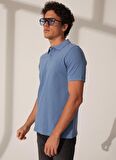Lee Cooper Polo Yaka Açık Mavi Erkek T-Shirt 232 LCM 242048 TWINS AÇIK MAVİ