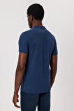 Lee Cooper Erkek Twıns Polo Yaka T-Shirt 242048 Indigo