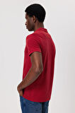 Lee Cooper Erkek Twıns Polo Yaka T-Shirt 242048 K.Kırmızı