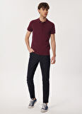 Lee Cooper Polo Yaka Mürdüm Erkek T-Shirt 232 LCM 242048 TWINS MÜRDÜM