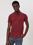 Lee Cooper Polo Yaka Bordo Erkek T-Shirt 232 LCM 242048 TWINS BORDO