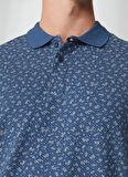 Lee Cooper Polo Yaka İndigo Erkek T-Shirt 232 LCM 242036 NEWBERNARD INDIGO
