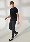 Lee Cooper Bisiklet Yaka Siyah Erkek T-Shirt 232 LCM 242056 TWINGO SİYAH