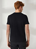 Lee Cooper Bisiklet Yaka Siyah Erkek T-Shirt 232 LCM 242056 TWINGO SİYAH
