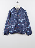 Lee Cooper Mavi Erkek Mont 232 LCB 232002 SAIL MAVİ DESENLİ