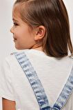 Londa Kız Çocuk Jean Salopet Lıght Blue