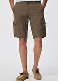 Lee Cooper Normal Deve Tüyü Erkek Şort 232 LCM 221011 MAN 1 CAMEL