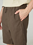 Lee Cooper Rahat Haki Erkek Şort 232 LCM 221012 BURF HAKİ