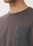 Lee Cooper Bisiklet Yaka Gri Erkek T-Shirt 232 LCM 242004 MOBY GRİ