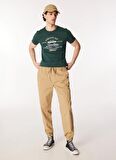 Lee Cooper Bisiklet Yaka Yeşil Erkek T-Shirt 232 LCM 242024 DIVIDED YEŞİL