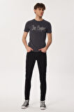 Lee Cooper Bisiklet Yaka Antrasit Erkek T-Shirt 232 LCM 242029 DRAWINGLOGO ANTRASİT