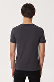 Lee Cooper Bisiklet Yaka Antrasit Erkek T-Shirt 232 LCM 242029 DRAWINGLOGO ANTRASİT