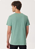 Lee Cooper Bisiklet Yaka Mint Erkek T-Shirt 232 LCM 242042 DEREK MINT