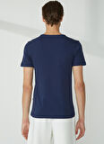 Lee Cooper Bisiklet Yaka Lacivert Erkek T-Shirt 232 LCM 242052 REAL LACİVERT