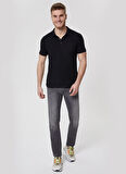 Lee Cooper Polo Yaka Siyah Erkek T-Shirt 232 LCM 242059 TYLEN SİYAH