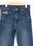 Lee Cooper Normal Bel Mavi Erkek Denim Pantolon 241 LCB 121002 BATH ASTRA BLUE