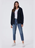 Lee Cooper Kapüşon Yaka Siyah Kadın Sweatshırt 241 LCF 241007 CASE SIYAH