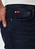 Lee Cooper Normal Bel Slim Straight Erkek Denim Pantolon 241 LCM 121038 JAGGER RB DARK COLOR