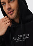 Lee Cooper Kapüşon Yaka Siyah Erkek Sweatshırt 241 LCM 241001 FAUST SIYAH