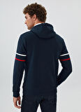 Lee Cooper Kapüşon Yaka Lacivert Erkek Sweatshırt 241 LCM 241004 ATHEL LACIVERT