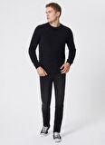 Lee Cooper O Yaka Siyah Erkek Sweatshırt 241 LCM 241016 NEWDWADE SIYAH