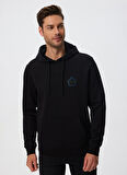 Lee Cooper Kapüşon Yaka Siyah Erkek Sweatshırt 241 LCM 241021 MAGESTIC SIYAH