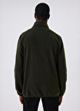 Lee Cooper Haki Erkek Polar Sweatshırt 241 LCM 241028 TUDIO HAKI