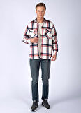 Lee Cooper Regular Fit Tarçın Erkek Gömlek 241 LCM 241046 MOSES TARÇIN-LACI