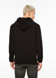 Lee Cooper Kapüşon Yaka Siyah Erkek Sweatshırt 241 LCM 241066 ZEBRAR SIYAH