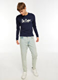 Lee Cooper O Yaka Lacivert Erkek T-Shirt 241 LCM 242002 ZAYNE LACIVERT