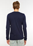 Lee Cooper O Yaka Lacivert Erkek T-Shirt 241 LCM 242002 ZAYNE LACIVERT