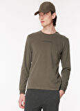 Lee Cooper O Yaka Haki Erkek T-Shirt 241 LCM 242005 HUGH HAKI