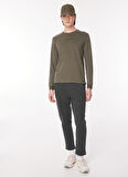 Lee Cooper O Yaka Haki Erkek T-Shirt 241 LCM 242005 HUGH HAKI