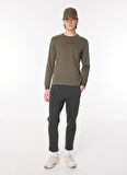 Lee Cooper O Yaka Haki Erkek T-Shirt 241 LCM 242005 HUGH HAKI