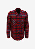 Lee Cooper Regular Fit Kırmızı Erkek Gömlek 241 LCM 241049 MERLIN KIRMIZI-LACI