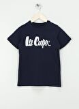 Lee Cooper Baskılı Lacivert Erkek T-Shirt 242 LCB 242001 LONDONLOGO A.LACİ