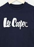 Lee Cooper Baskılı Lacivert Erkek T-Shirt 242 LCB 242001 LONDONLOGO A.LACİ