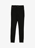 Lee Cooper Yüksek Bel Dar Paça Super Skinny Siyah Kadın Denim Pantolon 242 LCF 121021 JAYCEE AKERMAN BLACK